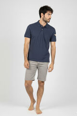 Privata Short sleeve polo shirt Navy