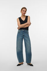 Vero Moda Camiseta sin mangas escote pico Negro