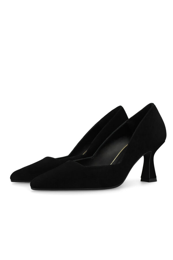 Lodi Zapatos de sa&oacute;n en ante Negro