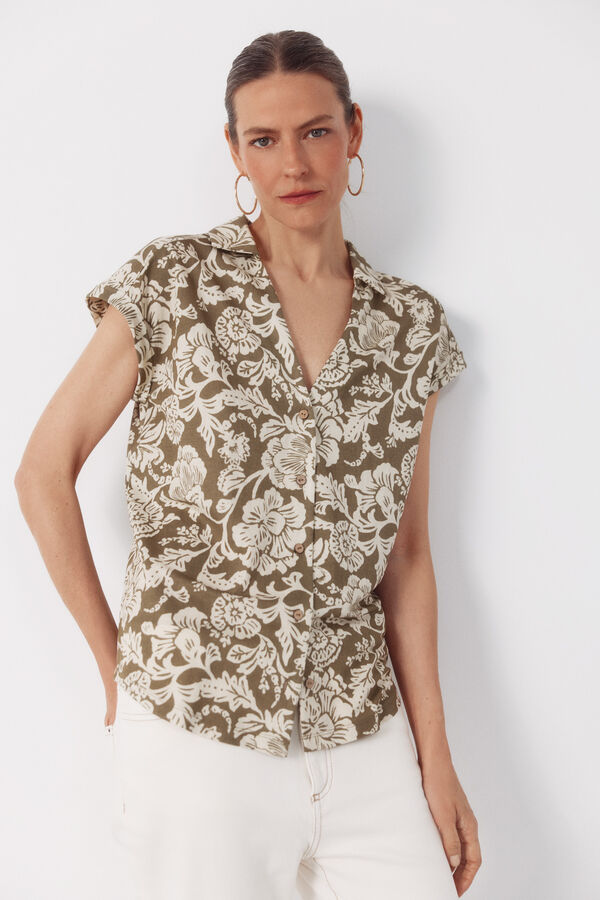 Cortefiel Piqu&eacute; polo Multicolour