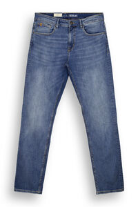 Cortefiel Regular-fit lightweight jeans Blue