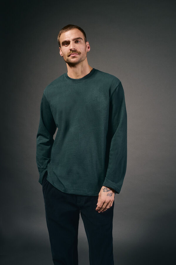 OOTO Long sleeve T-shirt Dark green