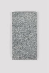 Cortefiel Plain knit scarf Grey