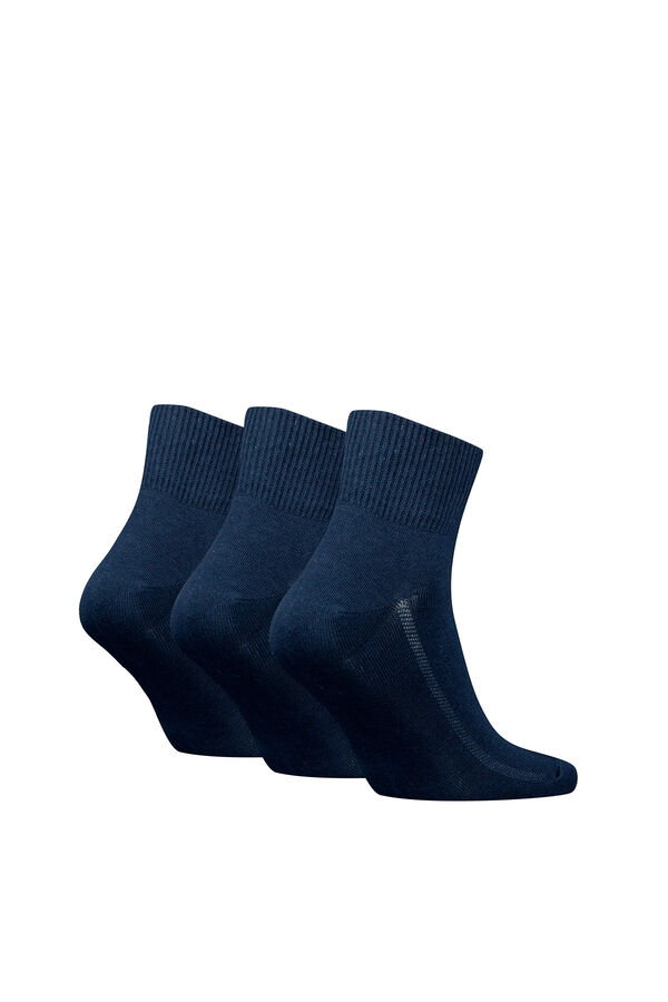 Cortefiel Levi's® 3 Pack meias Crew Azul