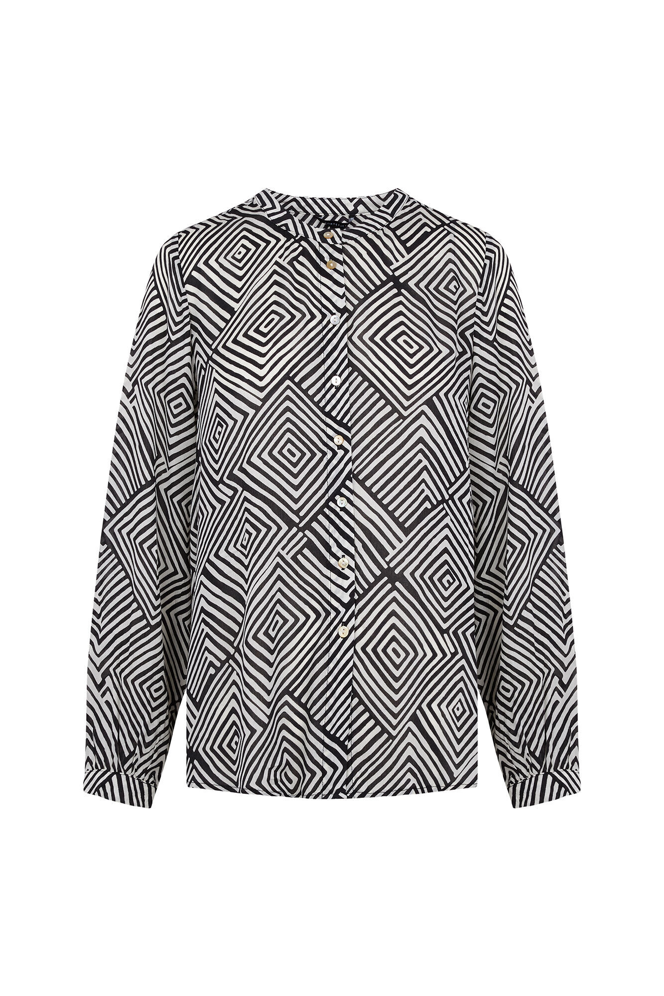 Cortefiel Blusa cuello redondo