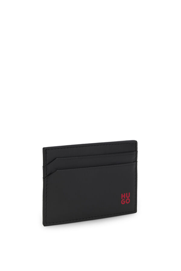 HUGO Card holder Black