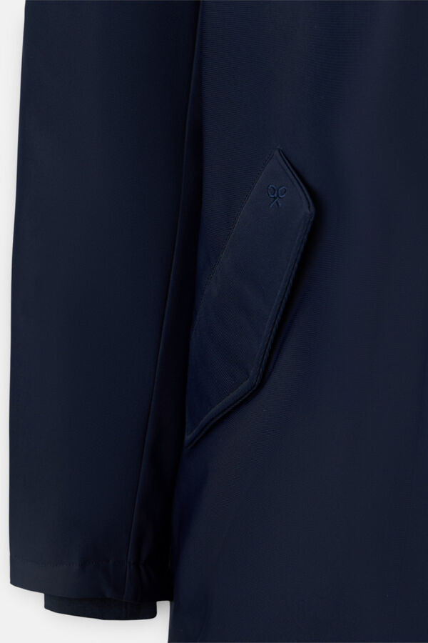 Silbon Parka de alfaiataria técnica Azul