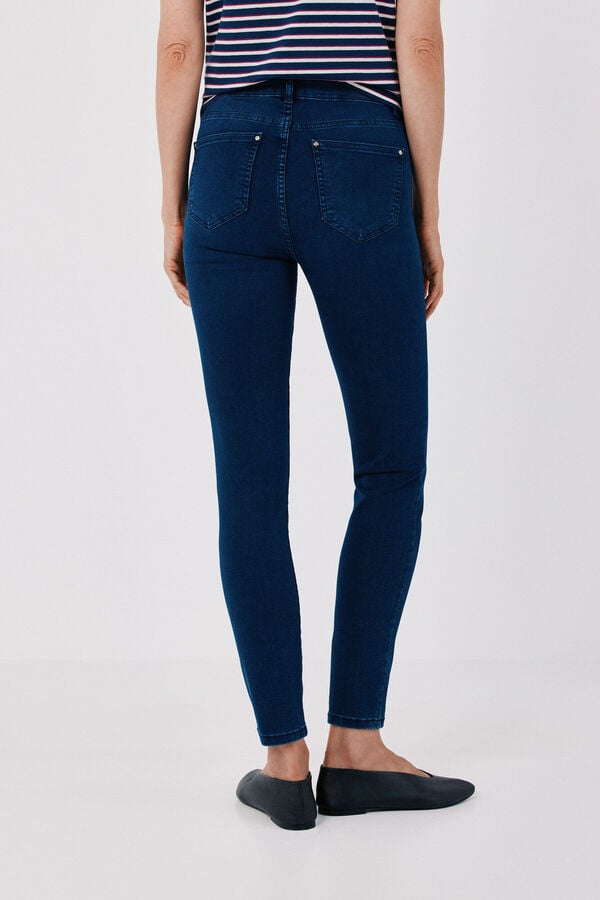 Cortefiel Jeans Sensational Pitillo Azul