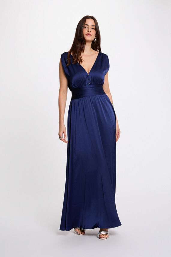 Vestido largo fluido