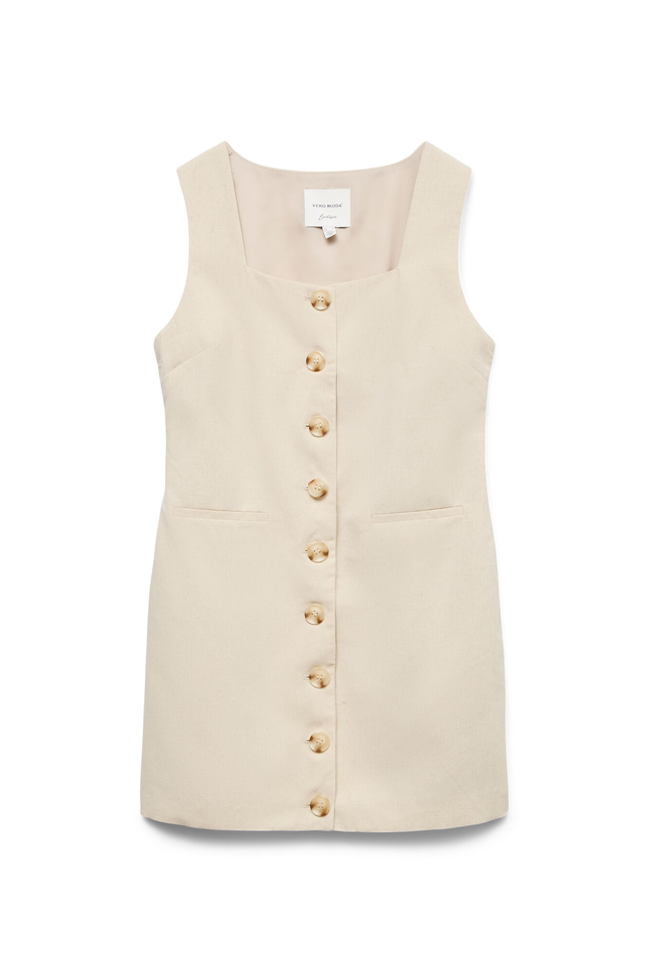 Vero Moda Vestido corto de algod&oacute;n