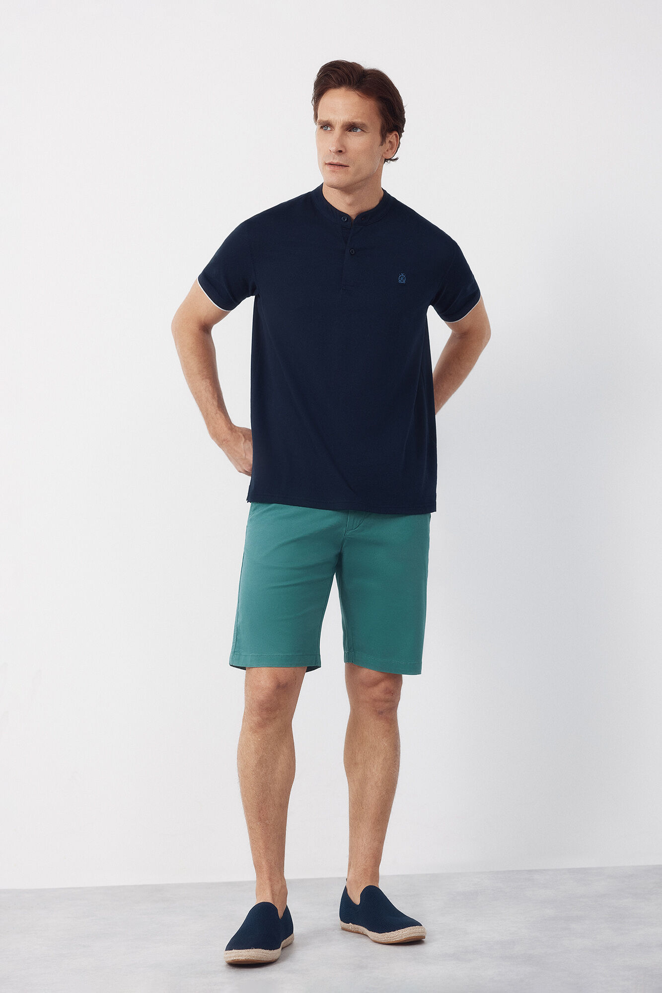 Cortefiel Polo gola mao