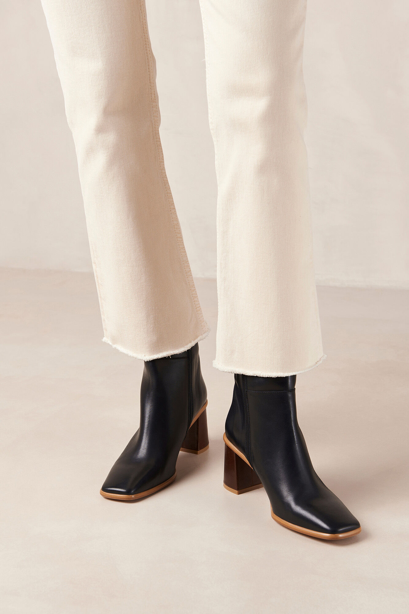 Alohas Botines de piel West Vintage