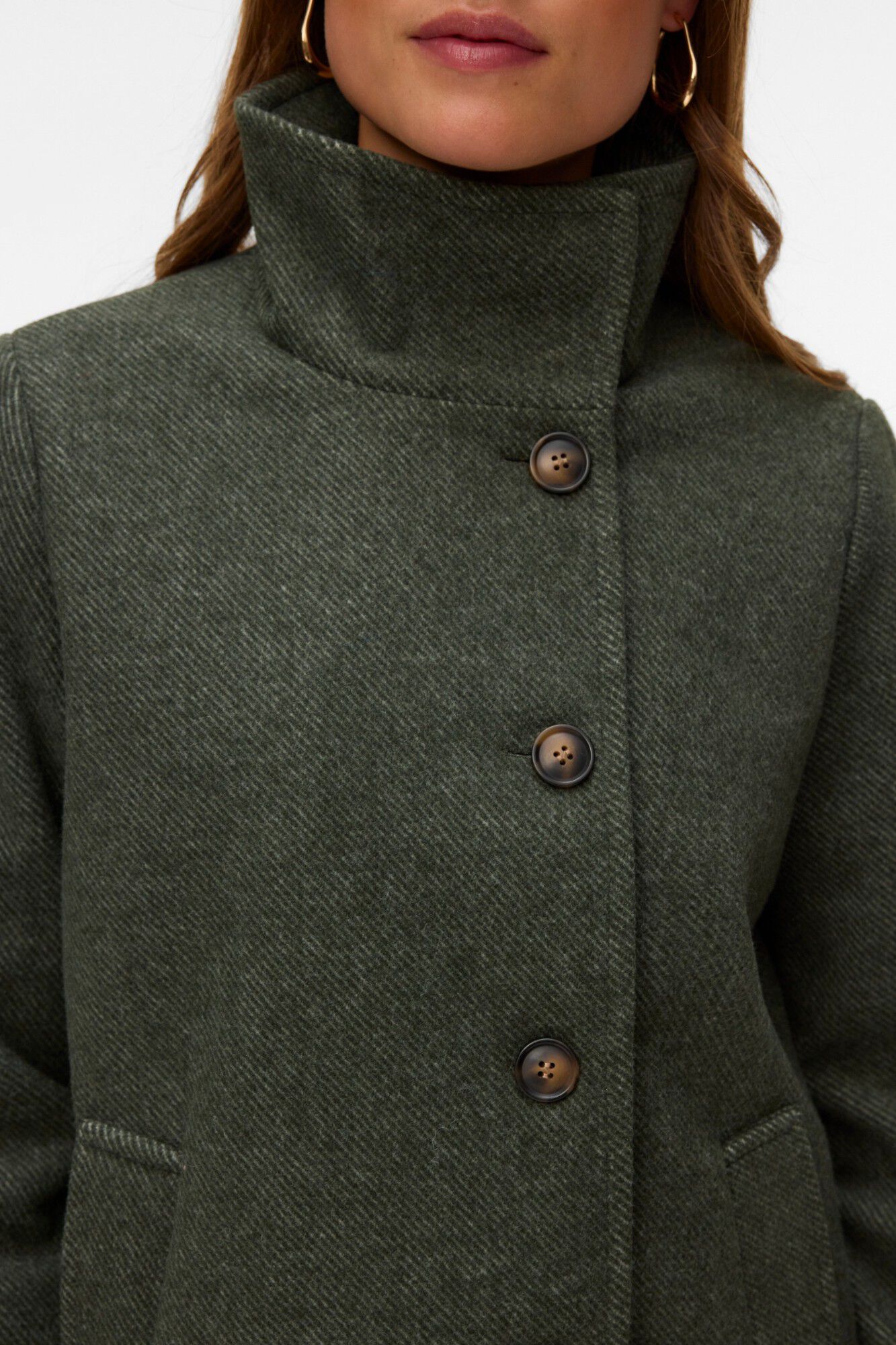 Vero Moda Casaco curto gola alta