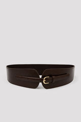 Cortefiel Wide sash Brown