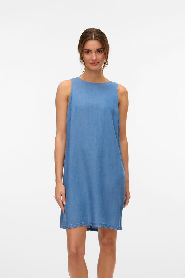 Vero Moda Vestido curto fluido Azul