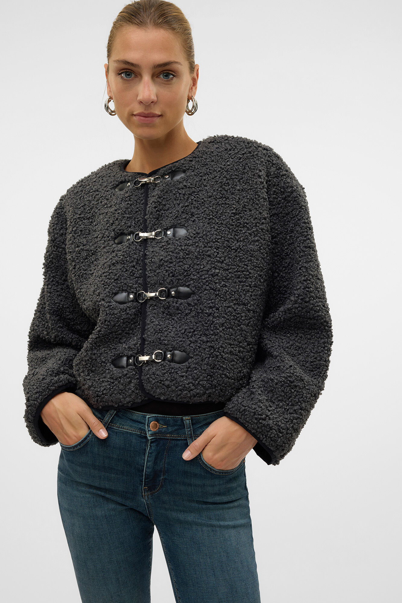 Chaqueta borrego Chaquetas de mujer Cortefiel