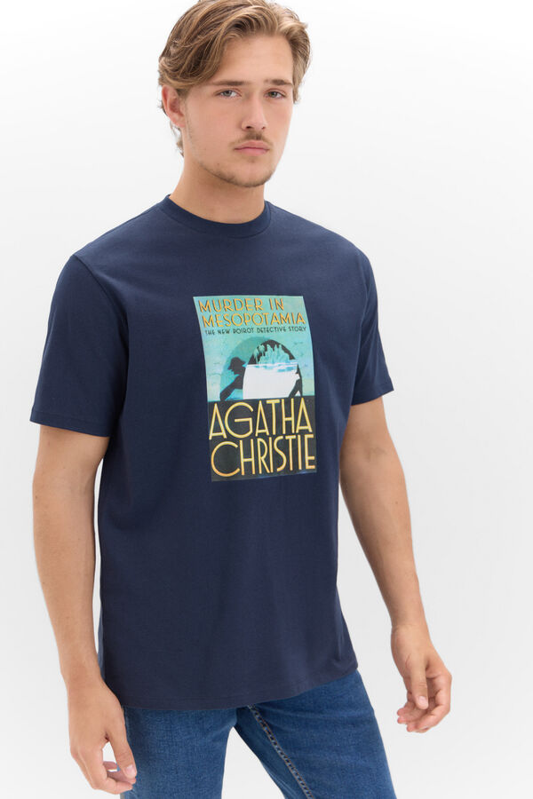 Cortefiel camiseta agatha christie®  Azul