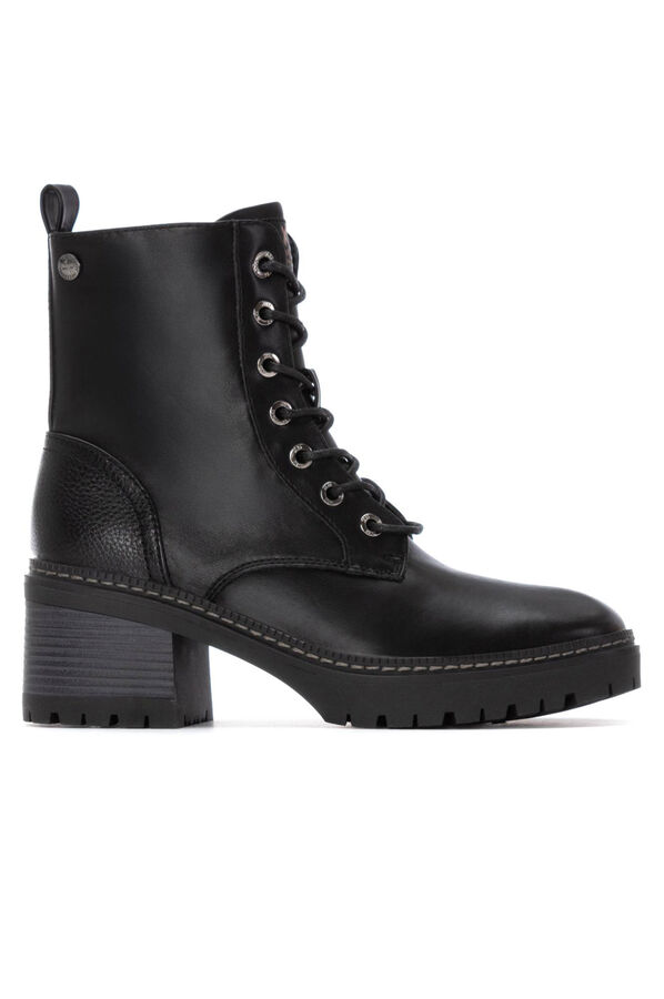 XTI Lace-up ankle boot Black