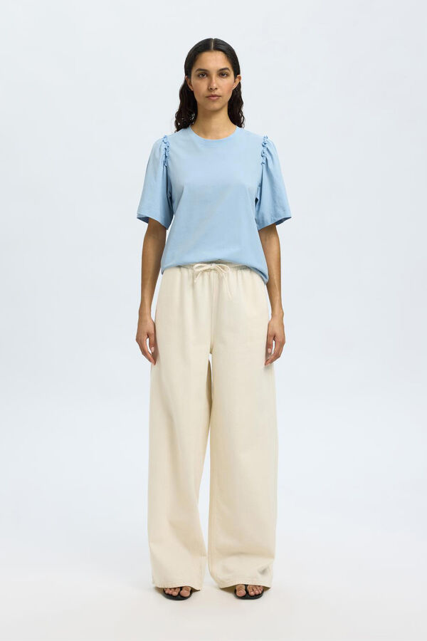 Selected Femme Short-sleeved T-shirt  Blue