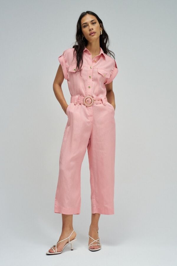 Salsa Jeans Denim jumpsuit Pink