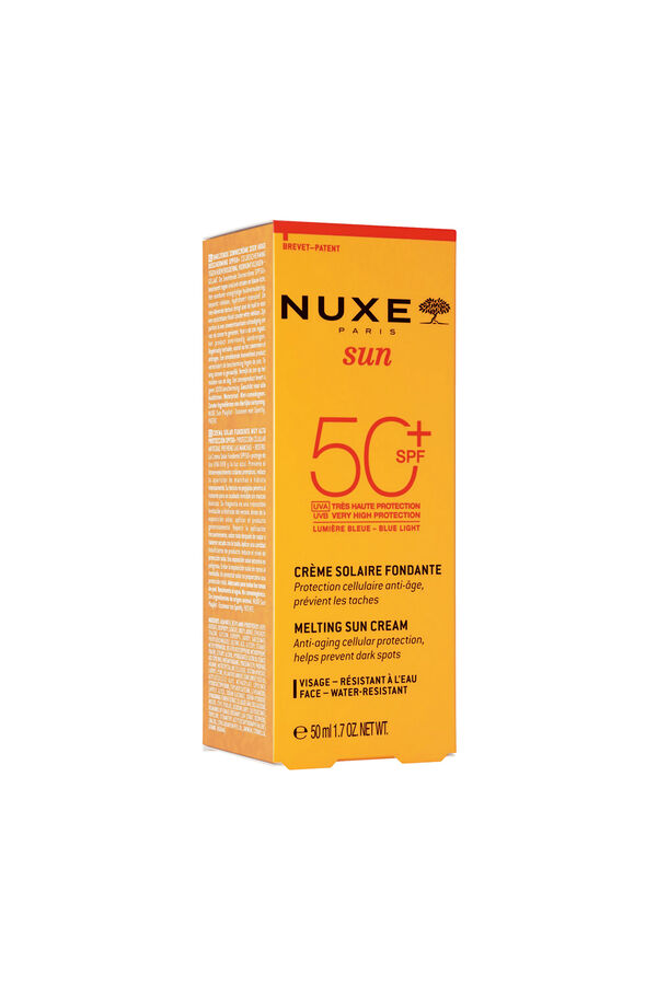 Nuxe NUXE SUN CREMA FUNDENTE ROSTRO SPF 50+ 50ML Naranja