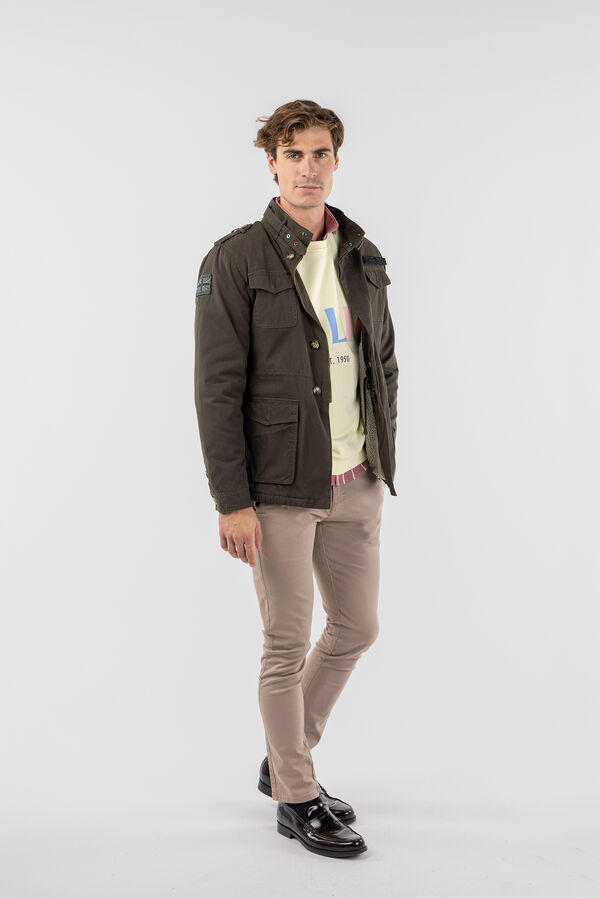 Williot Jaqueta saariana com manchas Verde