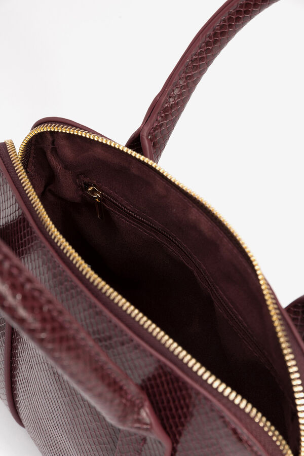 Vilanova Mala transversal com efeito de cobra Vermelho