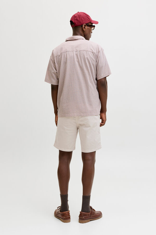 Jack & Jones Bermuda chino em sarja Tostado