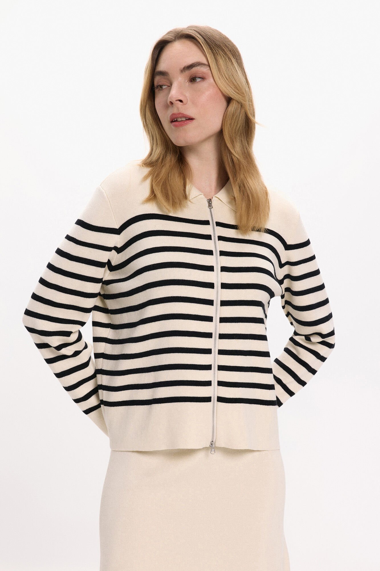 Vila Casaco de malha com viscose