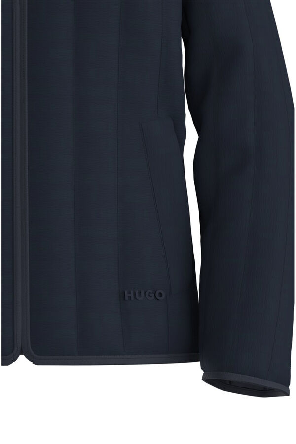 HUGO Blus&atilde;o acolchoado Azul