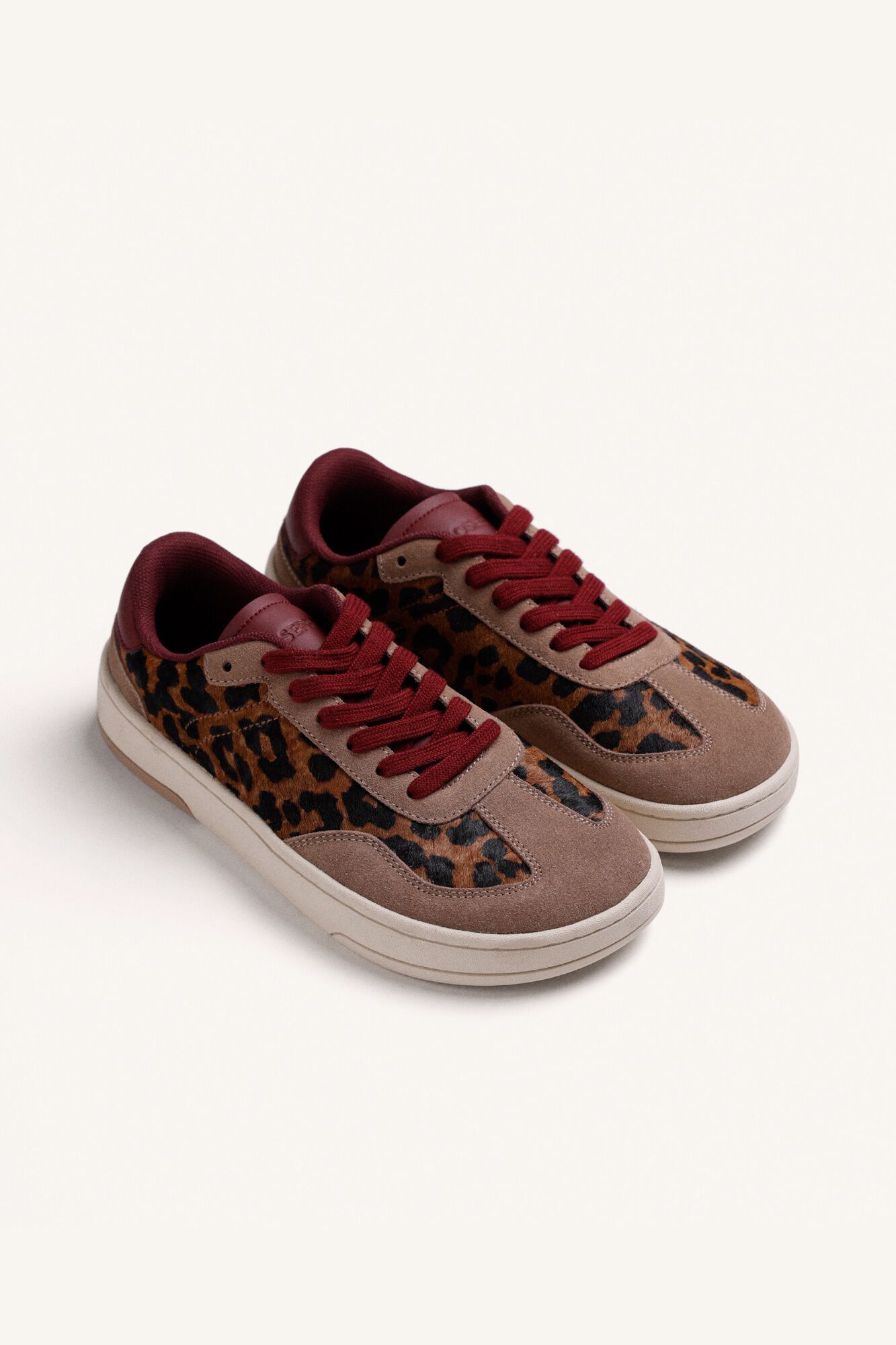 Gioseppo Animal print leather sneakers