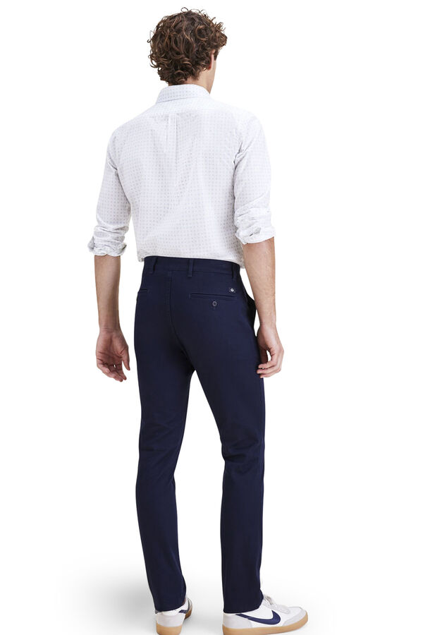 Dockers Calças chino skinny fit original Azul