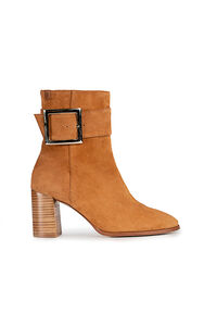 Cortefiel Chenoa ankle boot in leather Camel