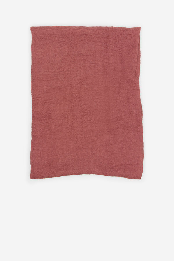 Cortefiel Rough scarf Coral