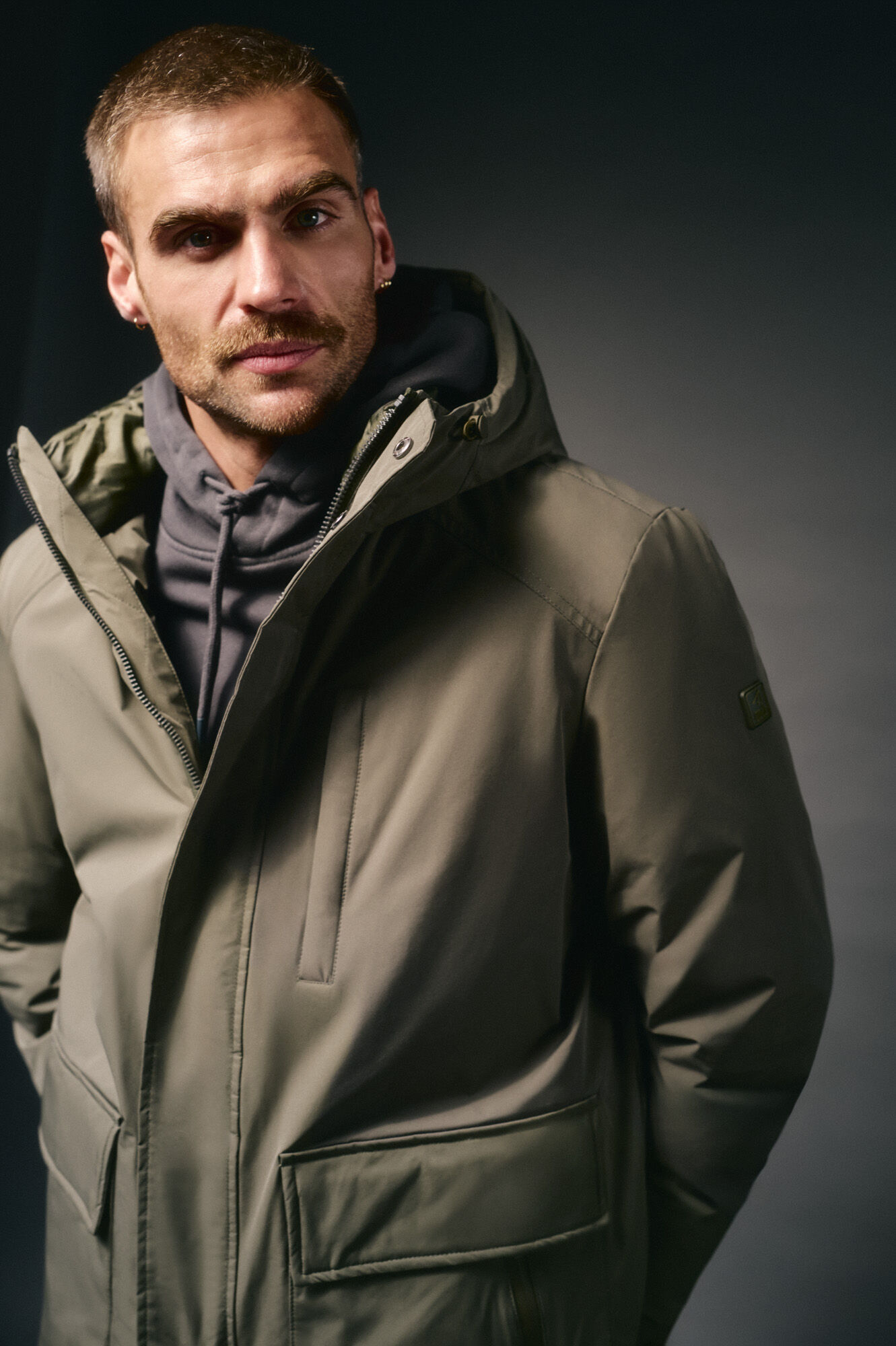 OOTO Parka acolchoada capuz