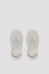 Cortefiel No-show socks with COOLMAX&reg; Grey