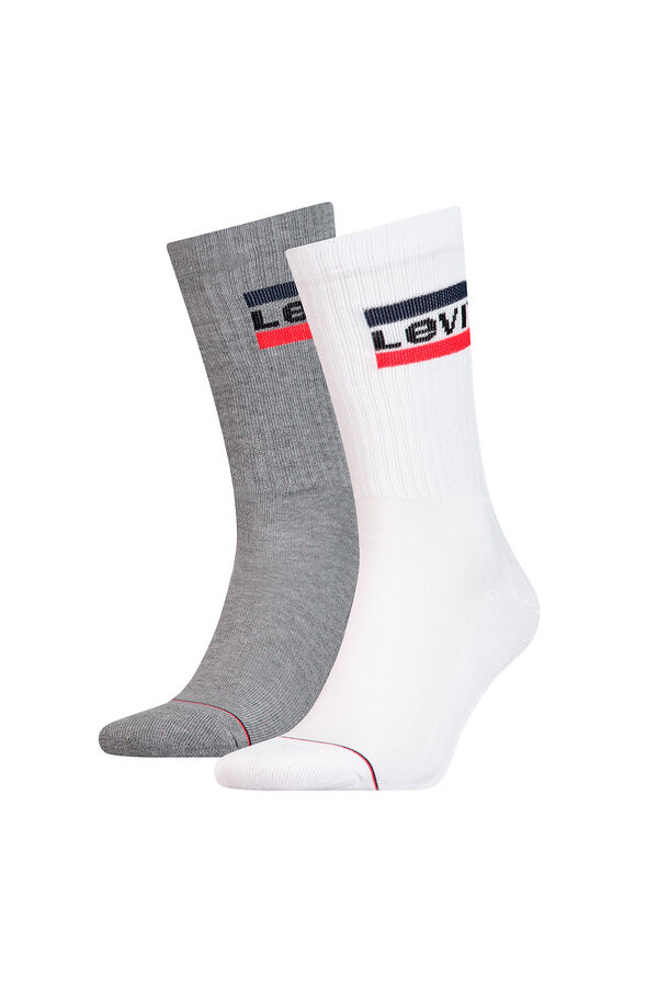Cortefiel Levi's® 2 Pack stockings Calf socks White