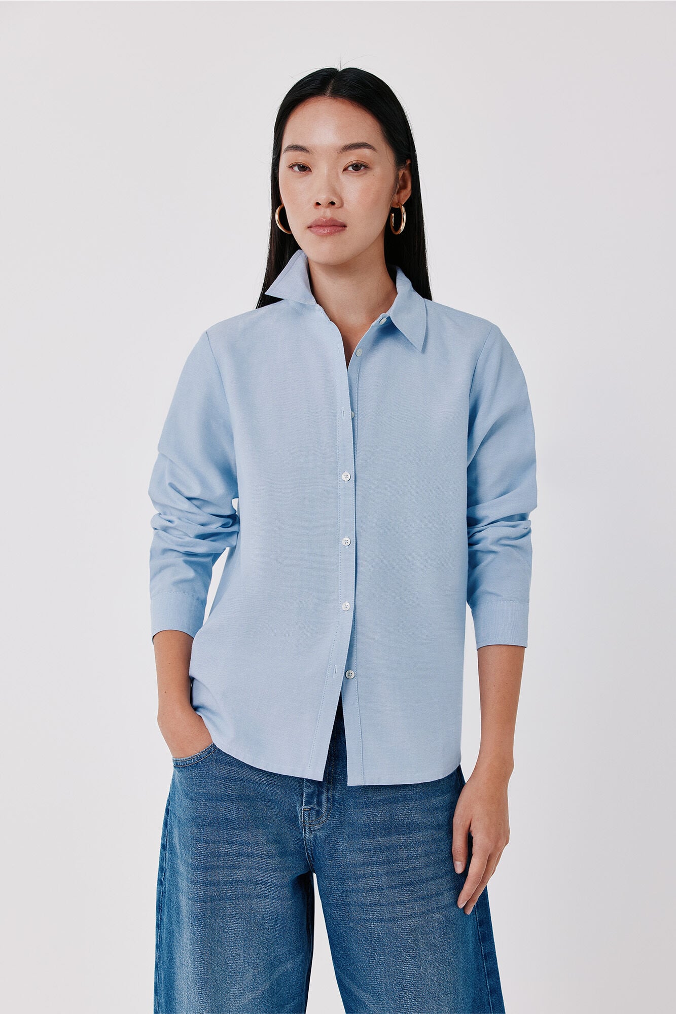 Cortefiel Oxford basic shirt