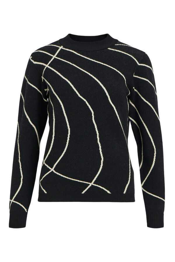 Object Camisola animal print Preto