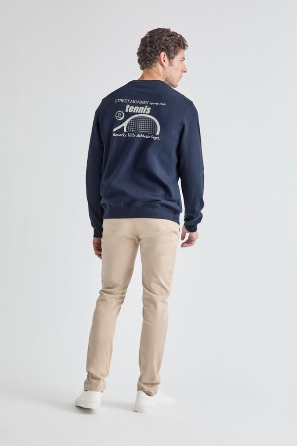 Street Monkey Sweatshirt  Azul
