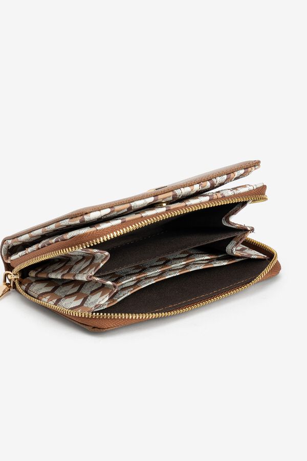 Vilanova Compact purse Beige