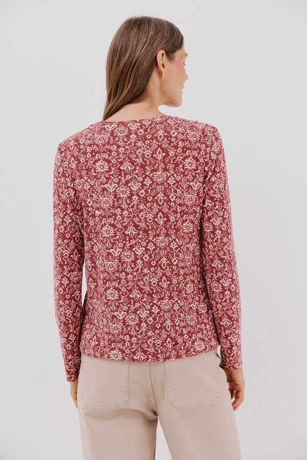 Cortefiel Camisa de caixa de botões Multicolorido