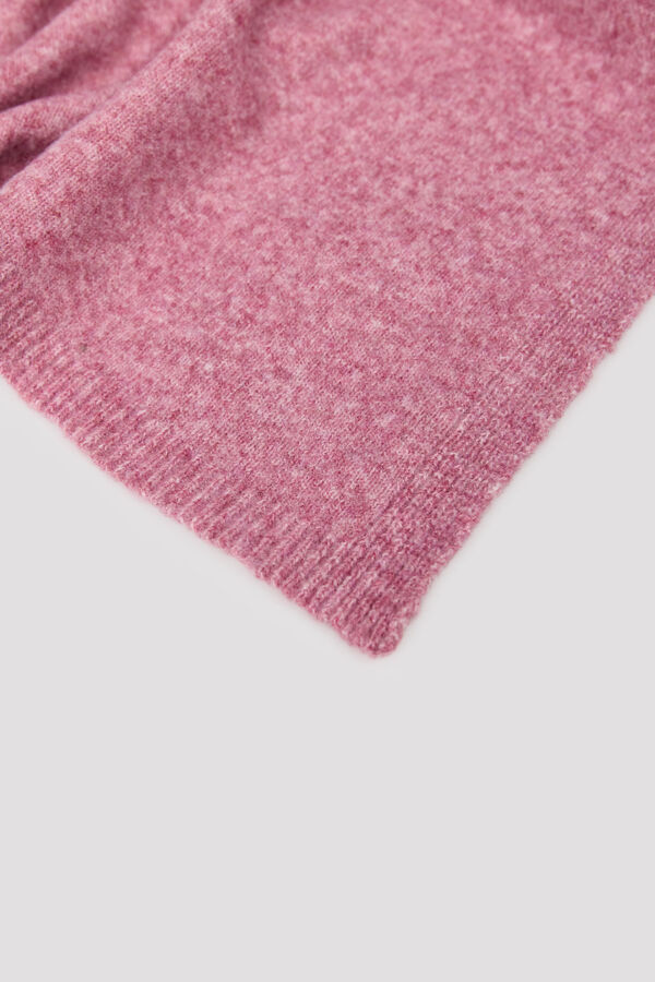 Cortefiel Plain knit scarf Lilac