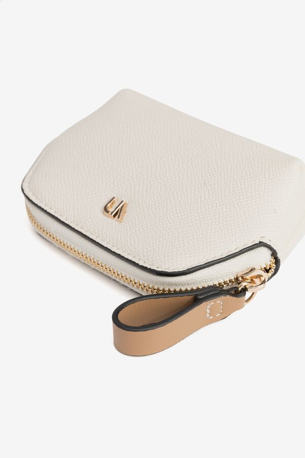 Vilanova Bolsita Efecto Piel Marfil