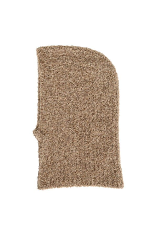 Vila Balaclava de lana Marrón