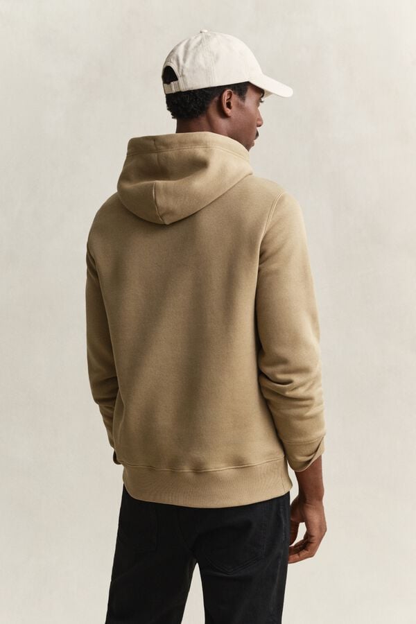 Gant Sweatshirt com capuz Tostado