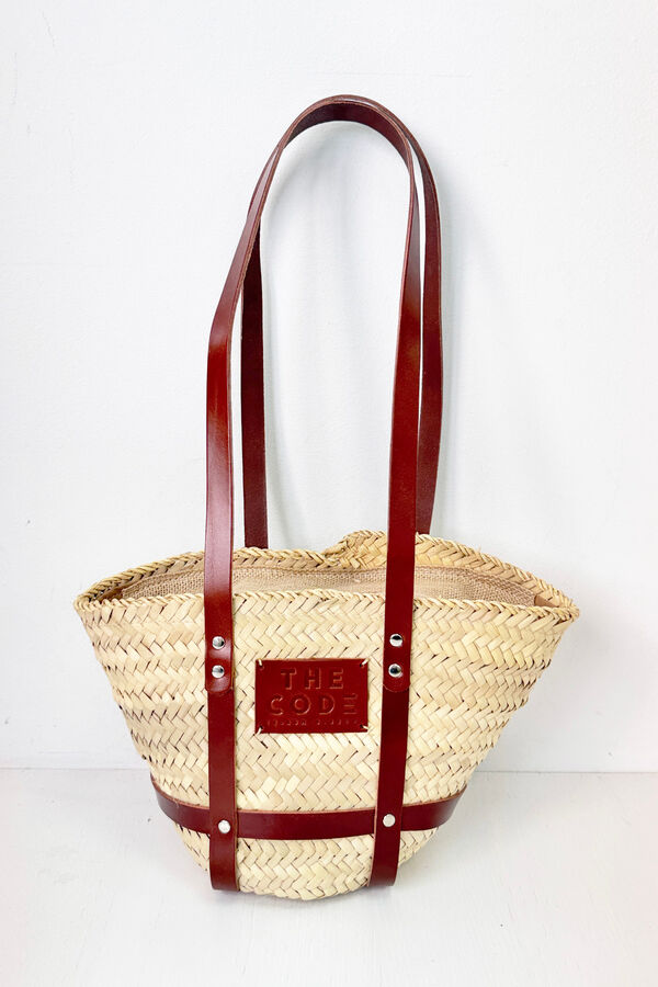The Code Rodeo basket bag Dark brown