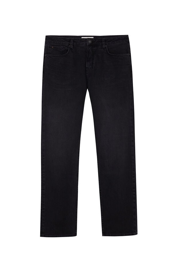 Cortefiel Regular fit jeans Black