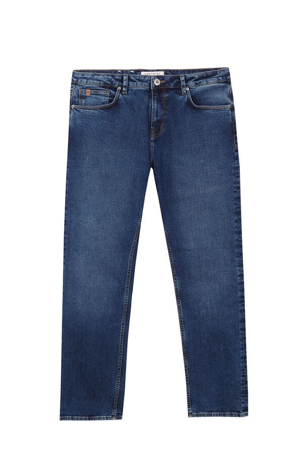 Cortefiel Regular fit jeans Blue