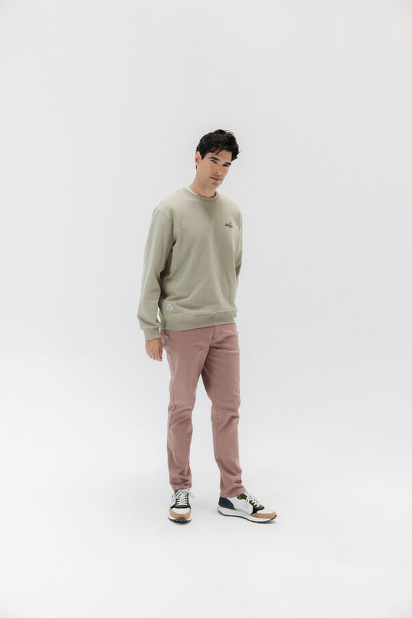 elPulpo Sweatshirt com memórias da velha escola Verde